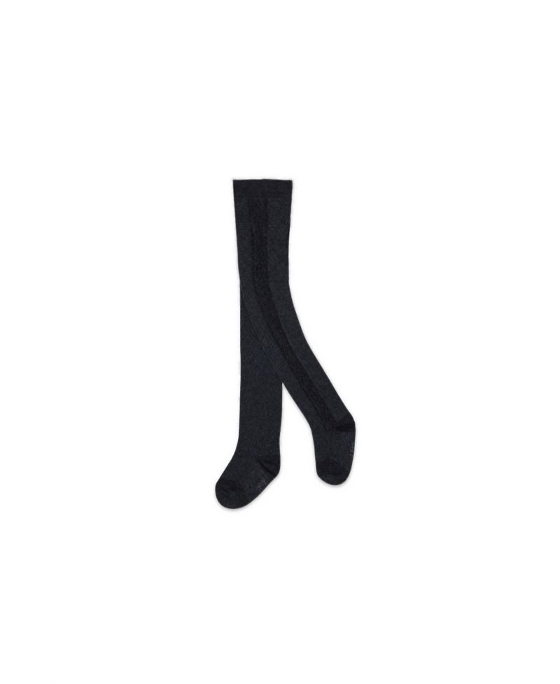 Baby Girls Knit Textured Tights