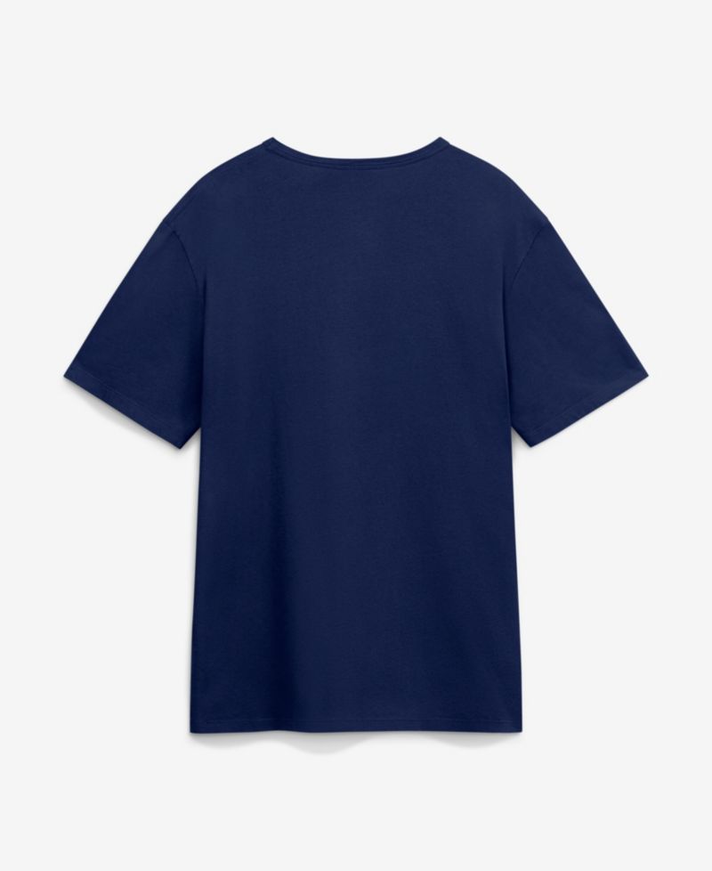 Men's Navy Detroit Tigers Vintage Logo Legacy T-Shirt
