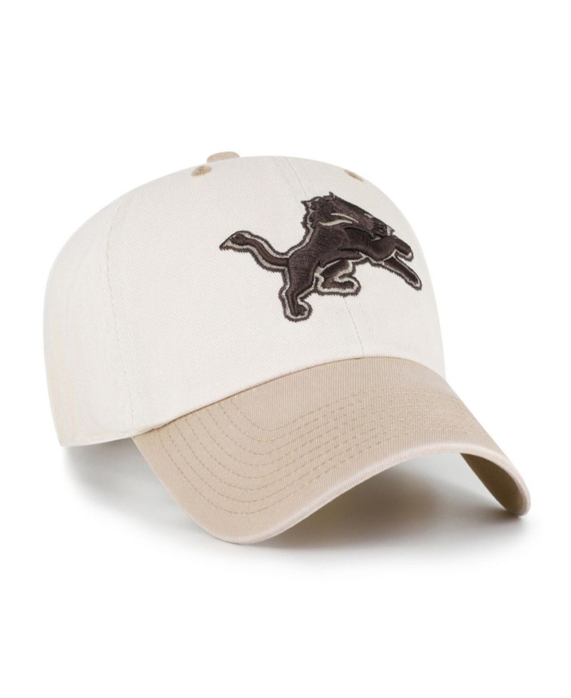 Men's Natural/Tan Detroit Lions Neutral Terrain Clean Up Adjustable Hat