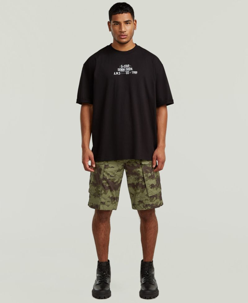 Men's Rovic Printed Zip Shorts