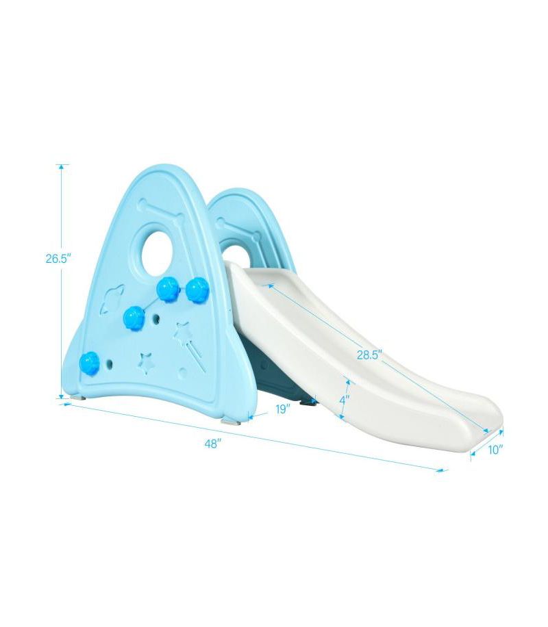 Toddler Freestanding Slide Indoor First Play Climber Slide Set