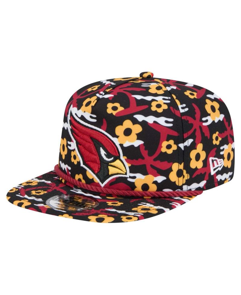 Men's Black Arizona Cardinals Wakey Wakey Golfer Snapback Hat