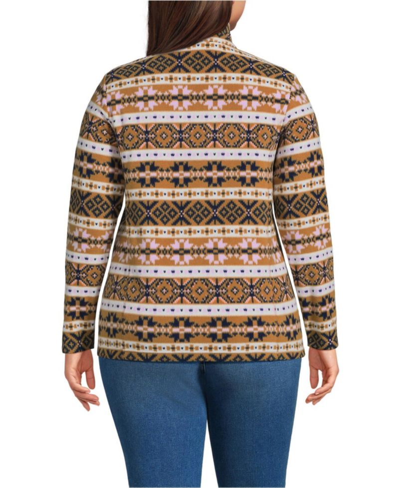 Women's Plus Size Anyweather Fleece Quarter Zip Pullover