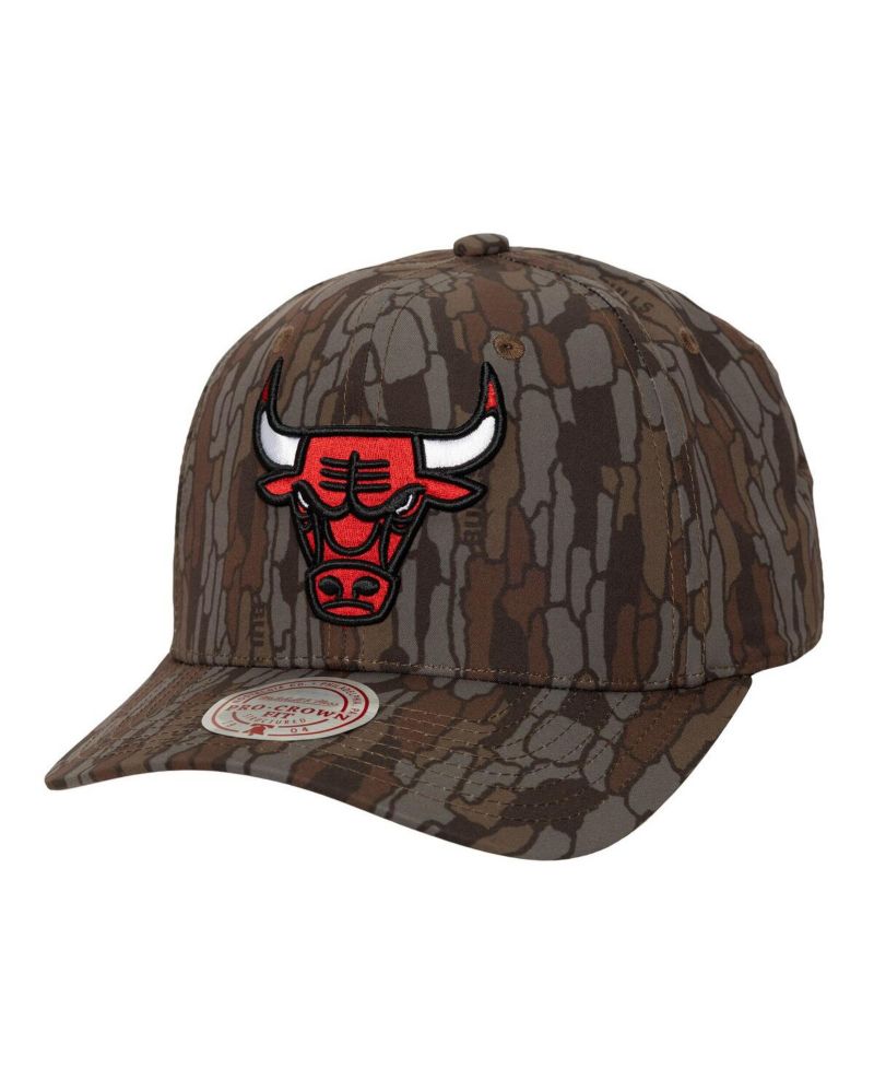 Men's Camo Chicago Bulls Hidden Pro-Crown Adjustable Hat