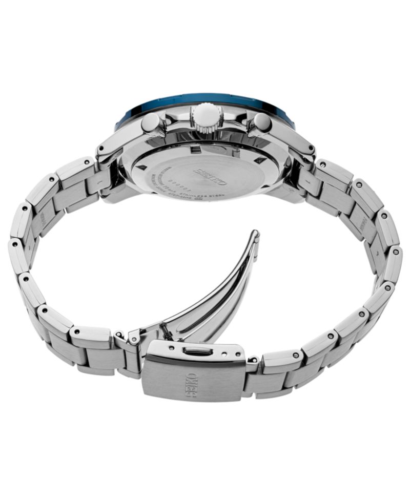Men's Chronograph Stainless Steel Bracelet Watch 43.9mm