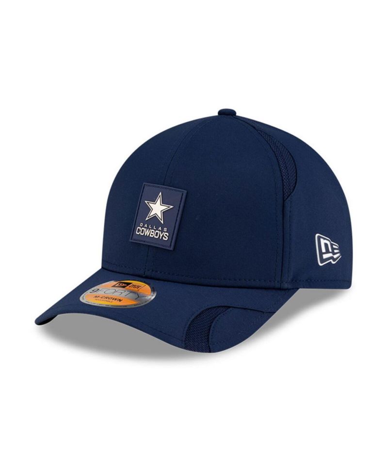 Men's Navy Dallas Cowboys 2025 Sideline M-Crown 9FORTY Adjustable Hat