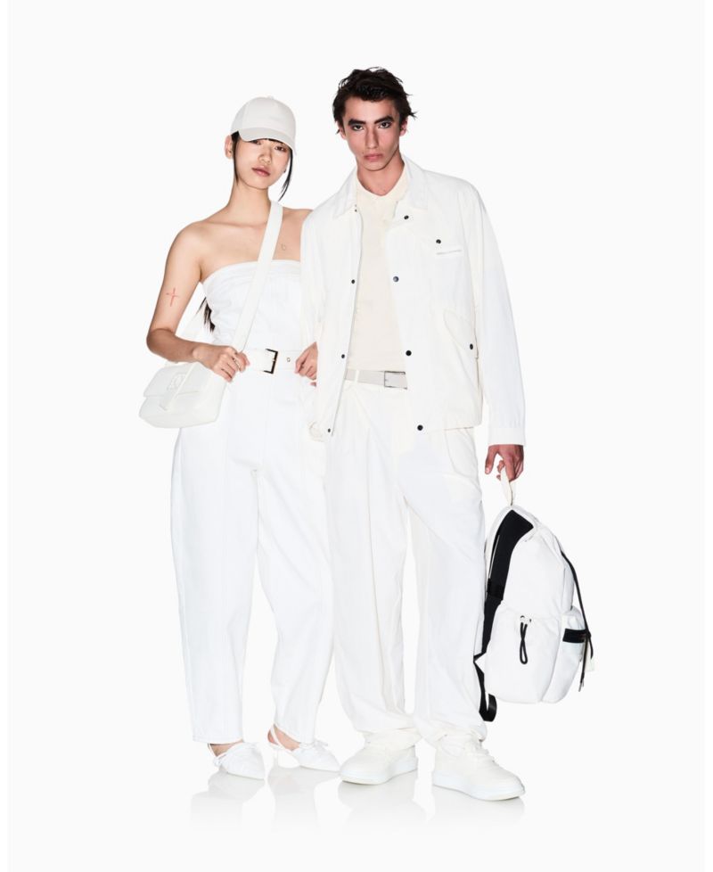 Men's White Edition Nylon Sport Jacket