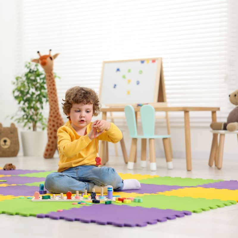 Thick Interlocking Puzzle Foam Exercise Play Mats