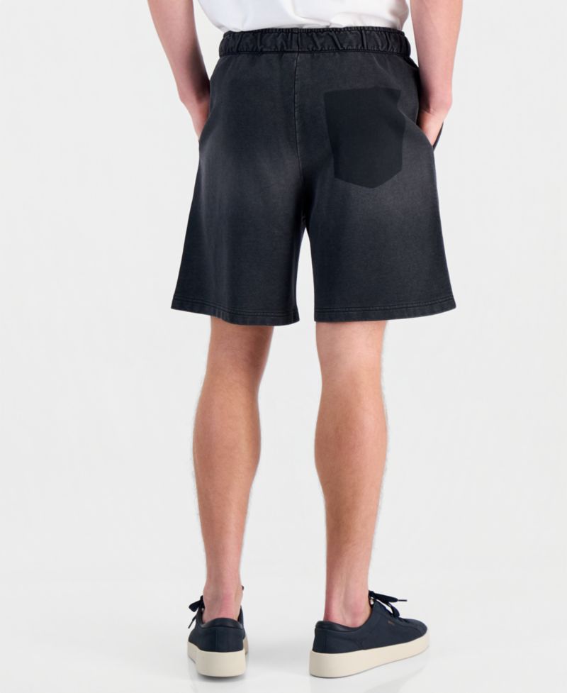 Men's Nemenshort Fatigue-Inspired Washed Regular-Fit Shorts, 7" Inseam