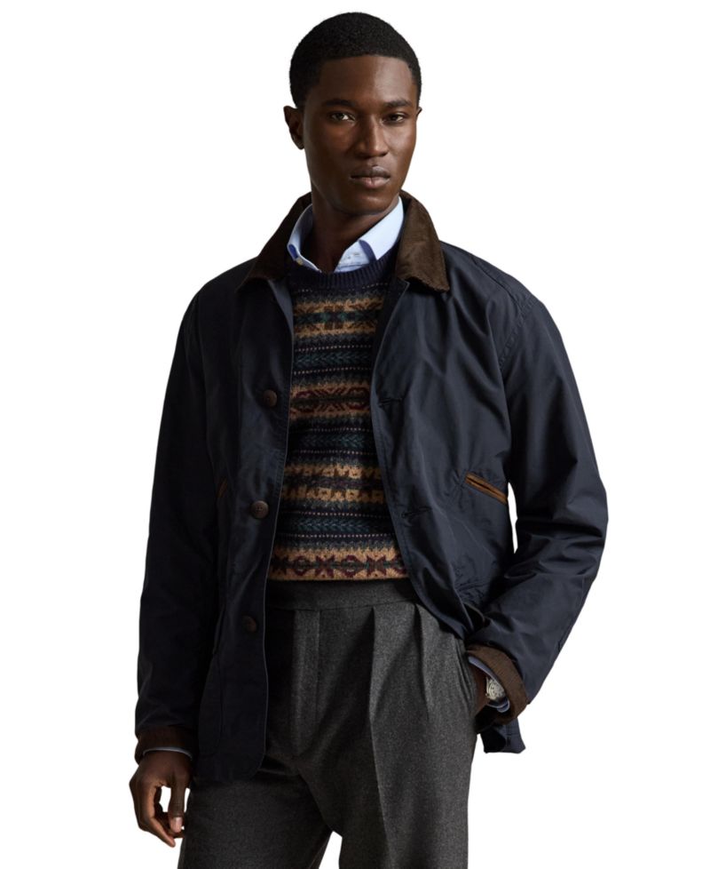 Men's Clarkfield Bi-Swing Cotton-Blend Regular-Fit Jacket