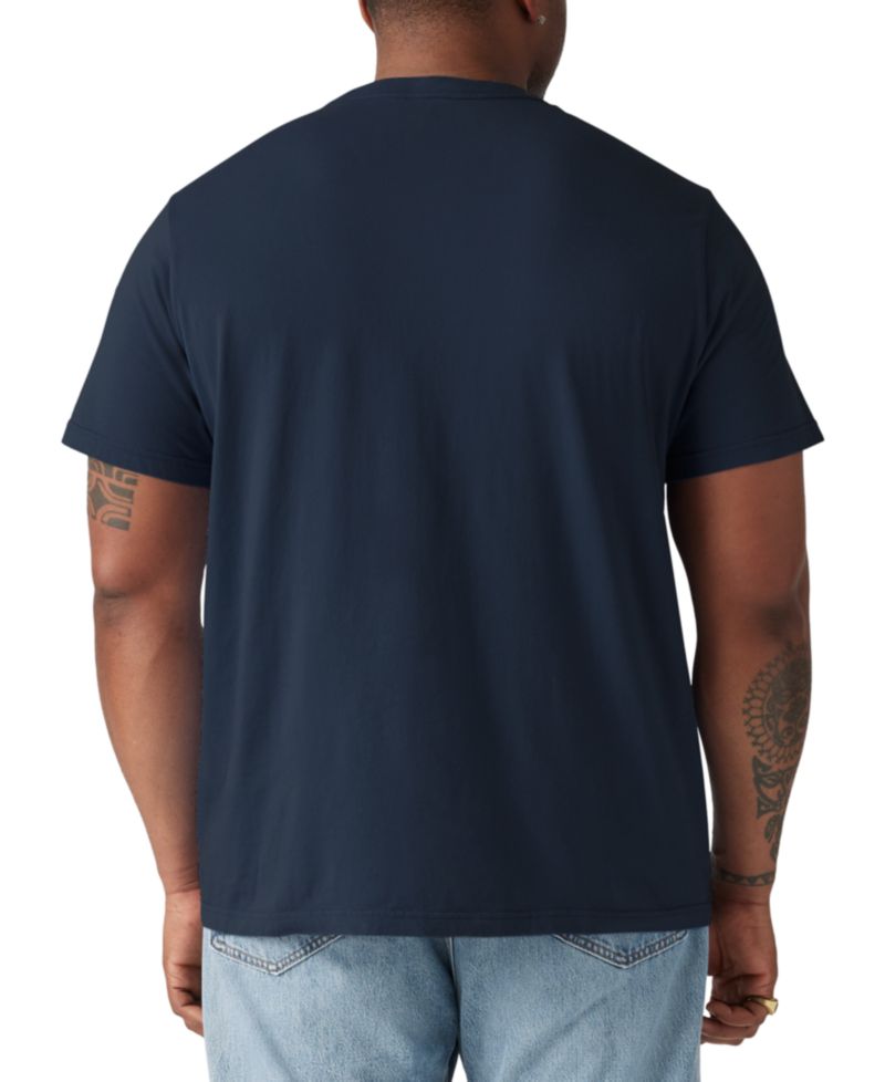 Men's Big and Tall Graphic Crewneck T-shirt