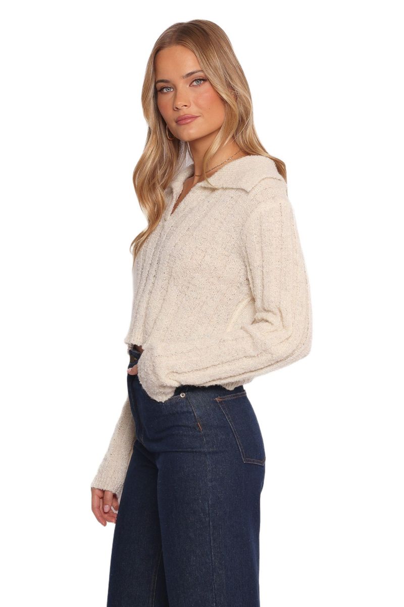 Women's Romy Collar Knit Sweater