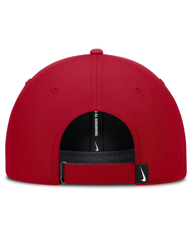 Men's Red Washington Nationals Dri-FIT Club Adjustable Hat