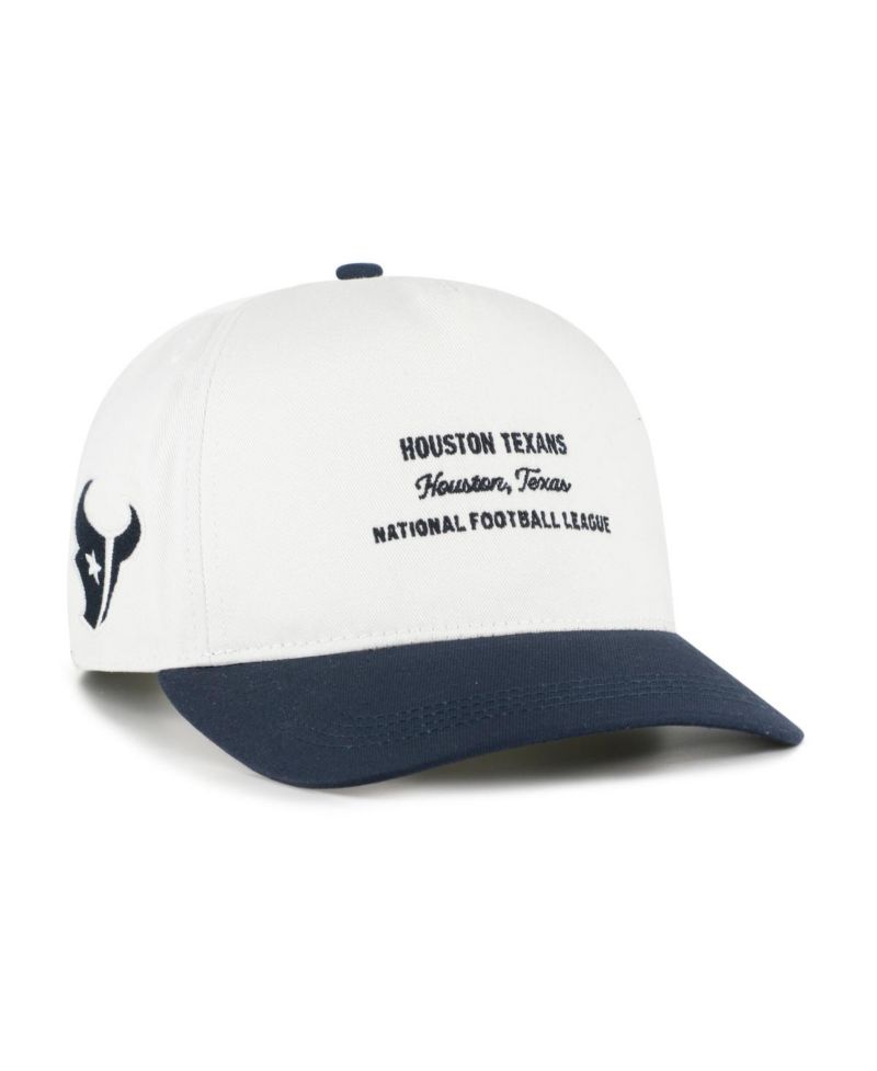 Men's White Houston Texans Contemporary Two-Tone Hitch Adjustable Hat