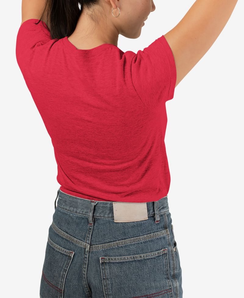 Women's Christmas Elf Premium Blend Word Art Short Sleeve T-shirt