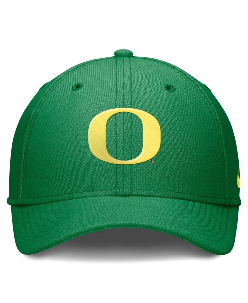 Men's Green Oregon Ducks 2024 On-Field Swoosh Flex Hat