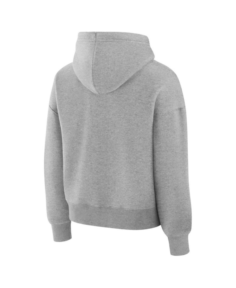Women's Heather Gray Philadelphia Phillies Plus Size Starry Eye Hoodie