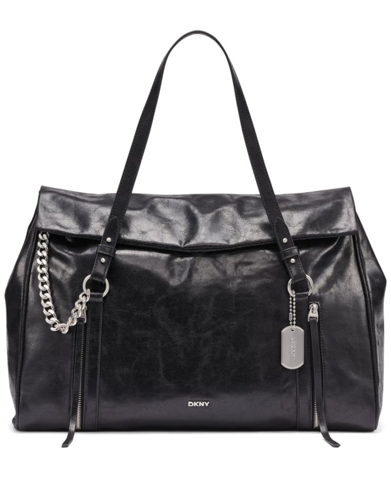 Skye Large Snap Closure Satchel Handbag