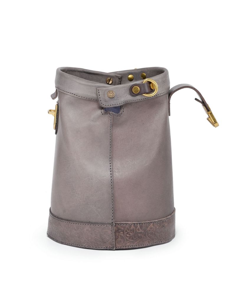 Doctor Mini Leather Bucket Crossbody Bag