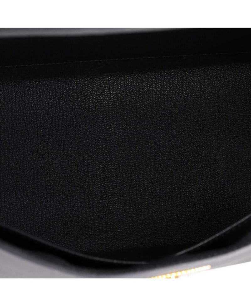 Kelly 28 Handbag Grey Epsom with Permabrass Hardware