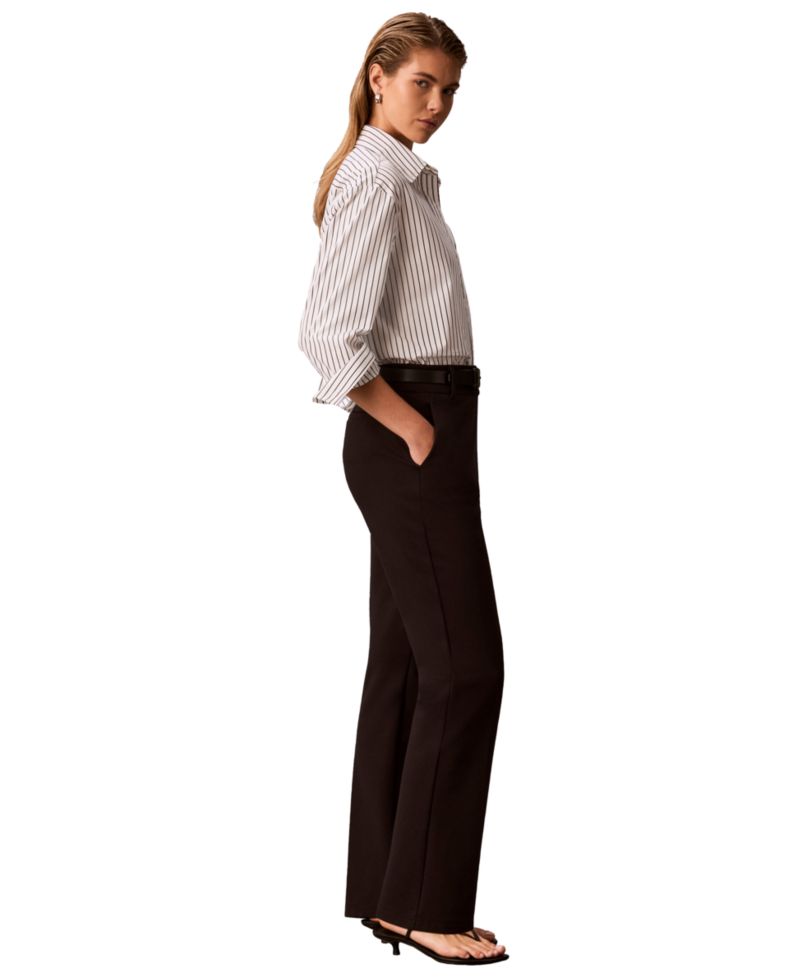 Petite Hi Twist Compression High-Rise Bootcut Pants