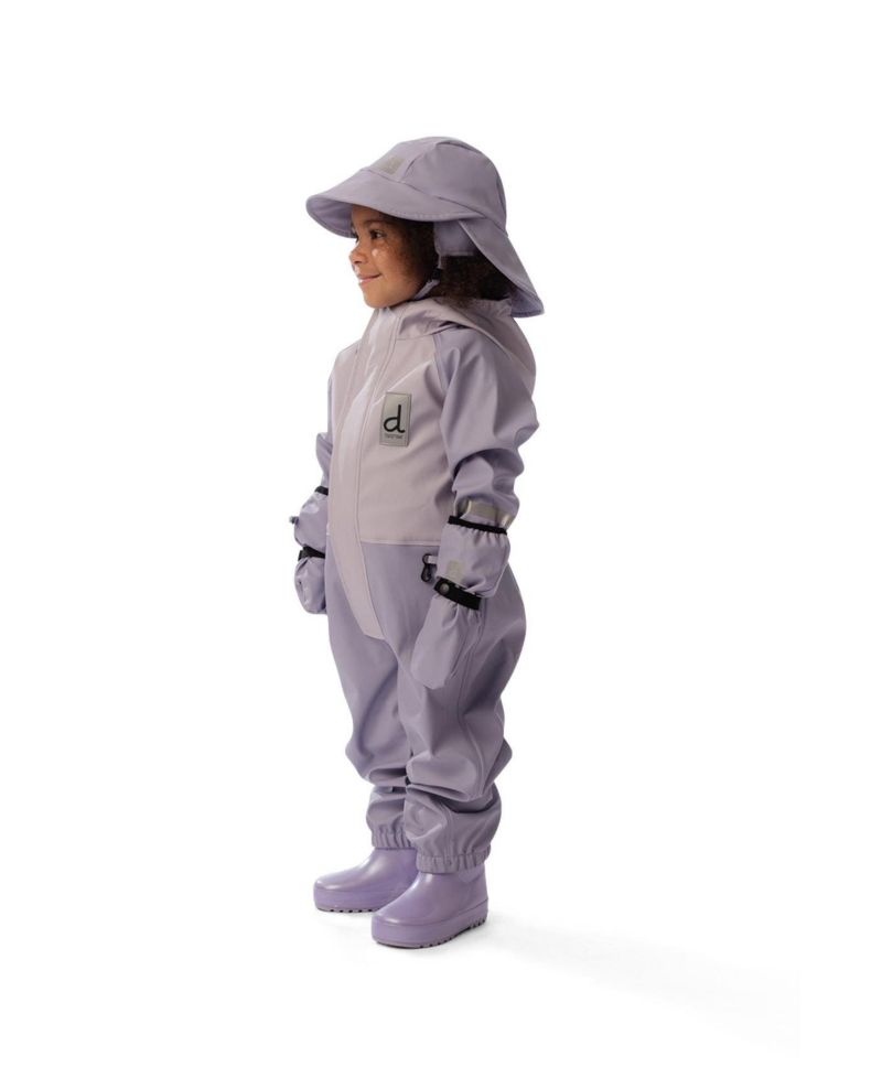 Baby Girls 12M to 24M Rain One Piece Mauve