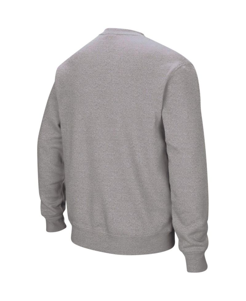 Men's Oklahoma Sooners Arch & Logo Crew Neck Sweatshirt