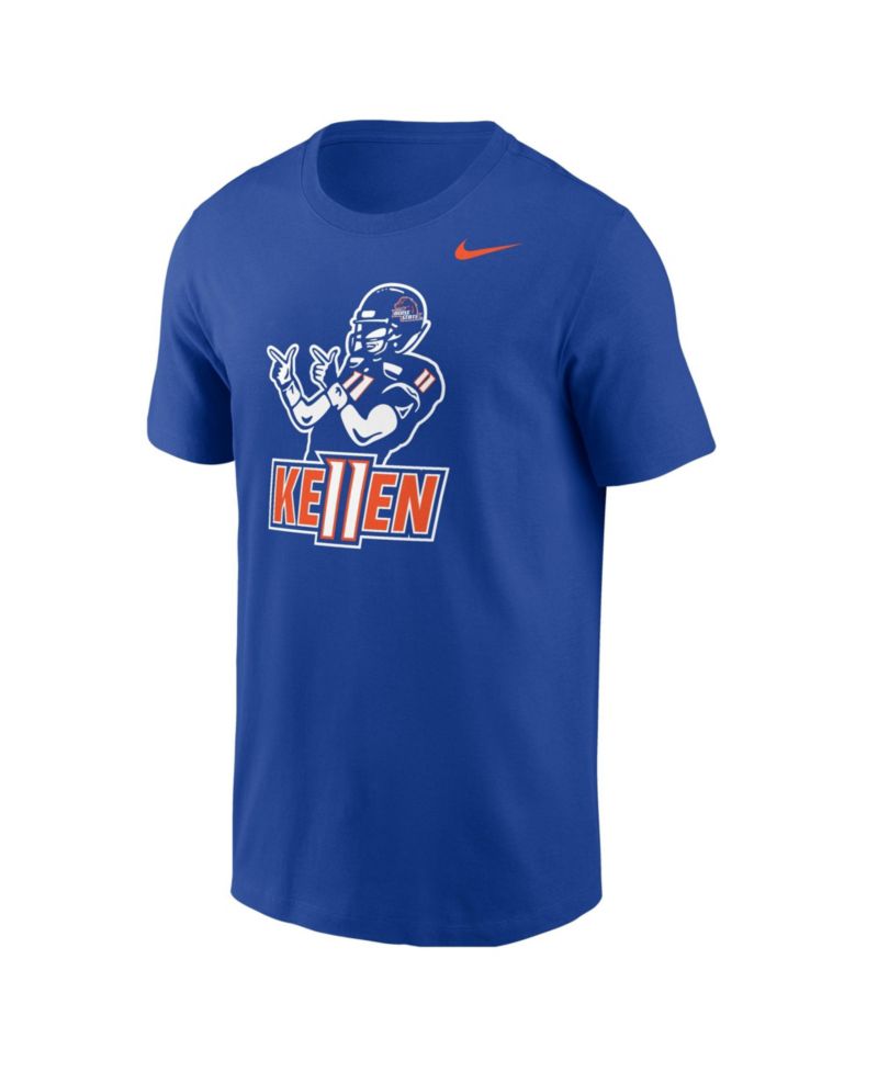 Men's Kellen Moore Royal Boise State Broncos Ke11en Name & Number T-Shirt