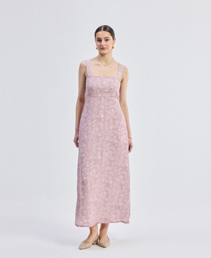 Women's Perfect Floral Maxi with Tapered Straps