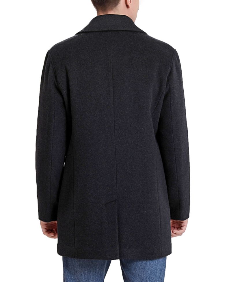 Men Justin Wool Blend Car Coat - Tall