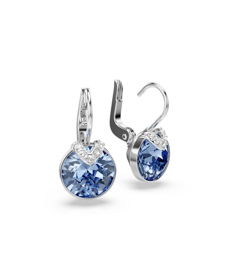Bella V Gold-Tone Plated Drop Earrings