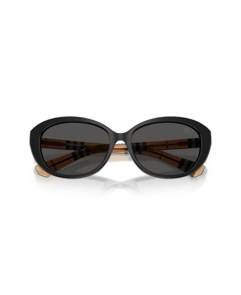 Women's Rectangle Cat Eye Sunglasses BE4507D