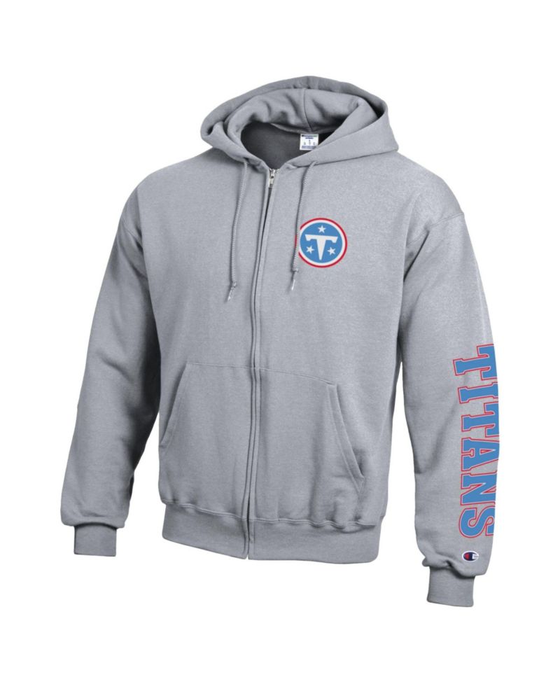 Men's Tennessee Titans Fleece Full-Zip Hoodie