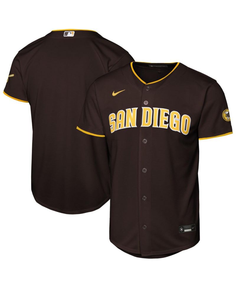 Big Boys and Girls Brown San Diego Padres Home Stadium Jersey