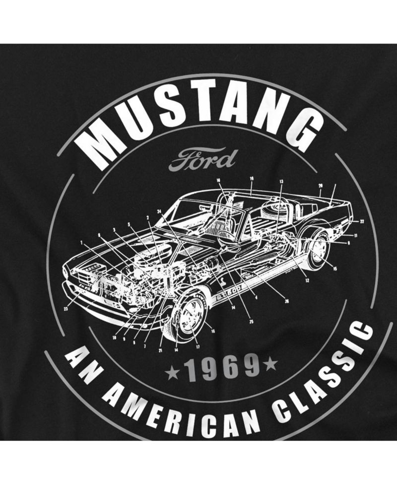 Men's American Classic Black T-Shirt