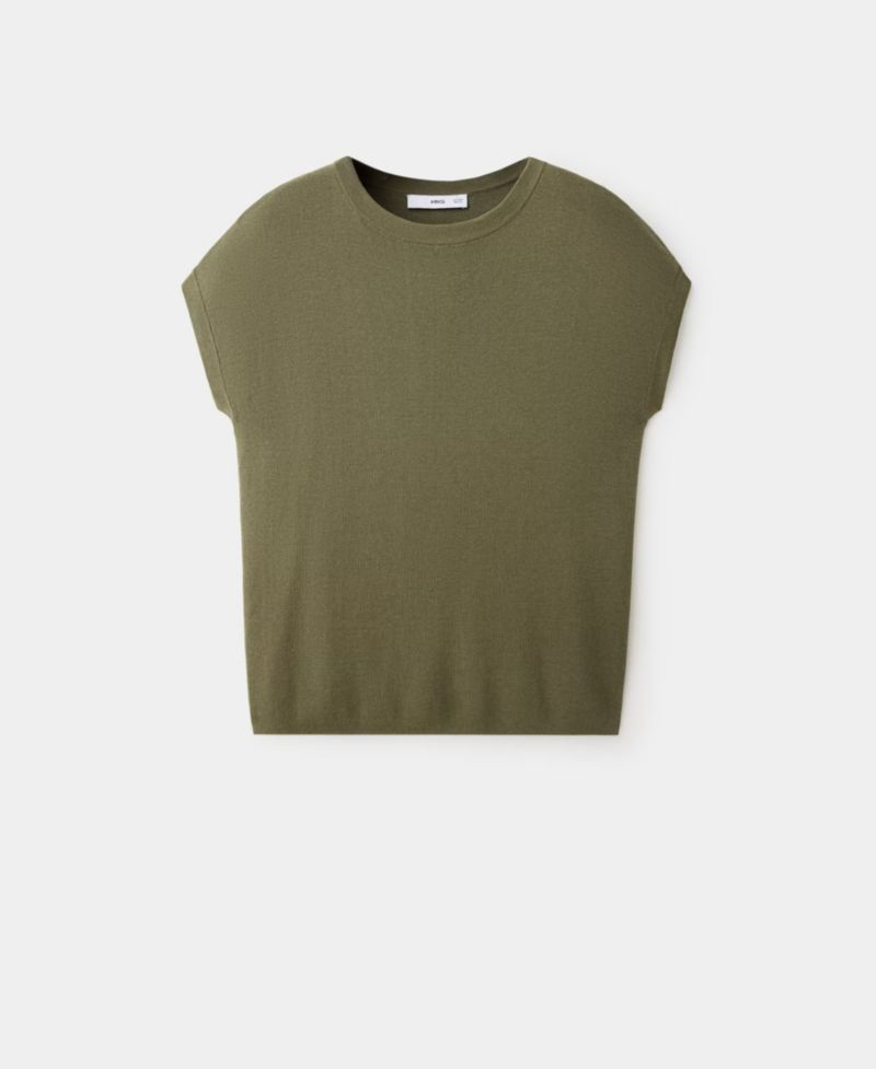 Women's Lightweight Short-Sleeve Cotton-Blend T-Shirt