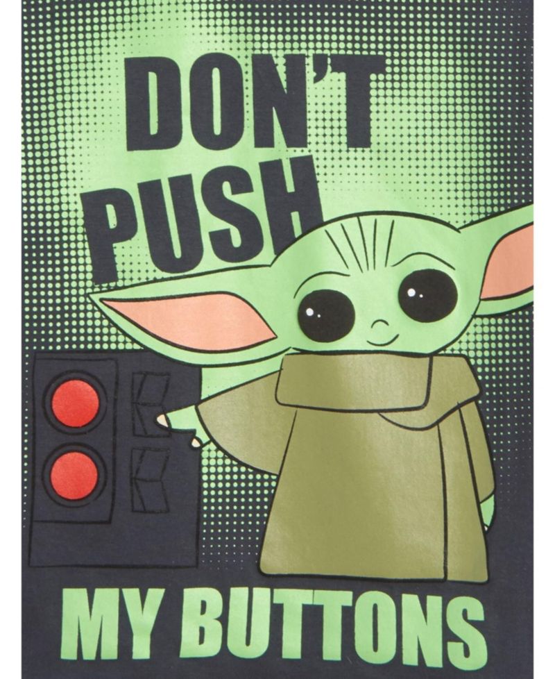 Baby Boy's (12M-18M) The Mandalorian Yoda T-Shirt and Mesh Shorts Outfit Set