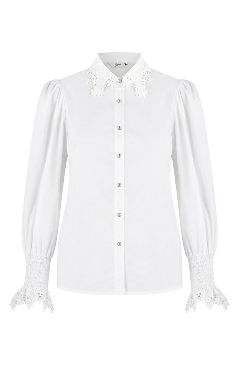 Women's Lace Trim Shirt
