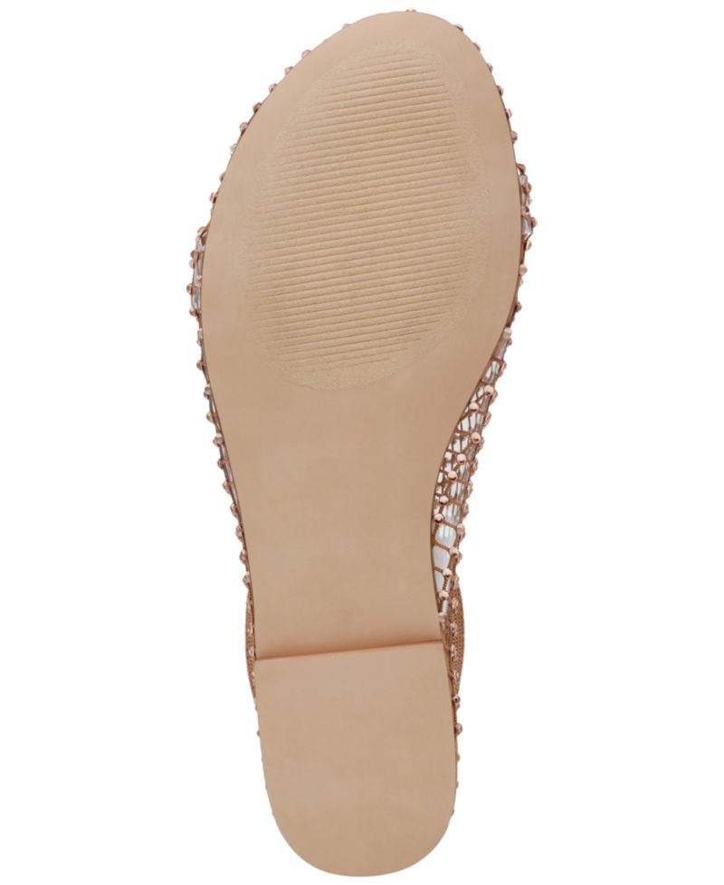 Women's Mino Mesh Rhinestone Flats