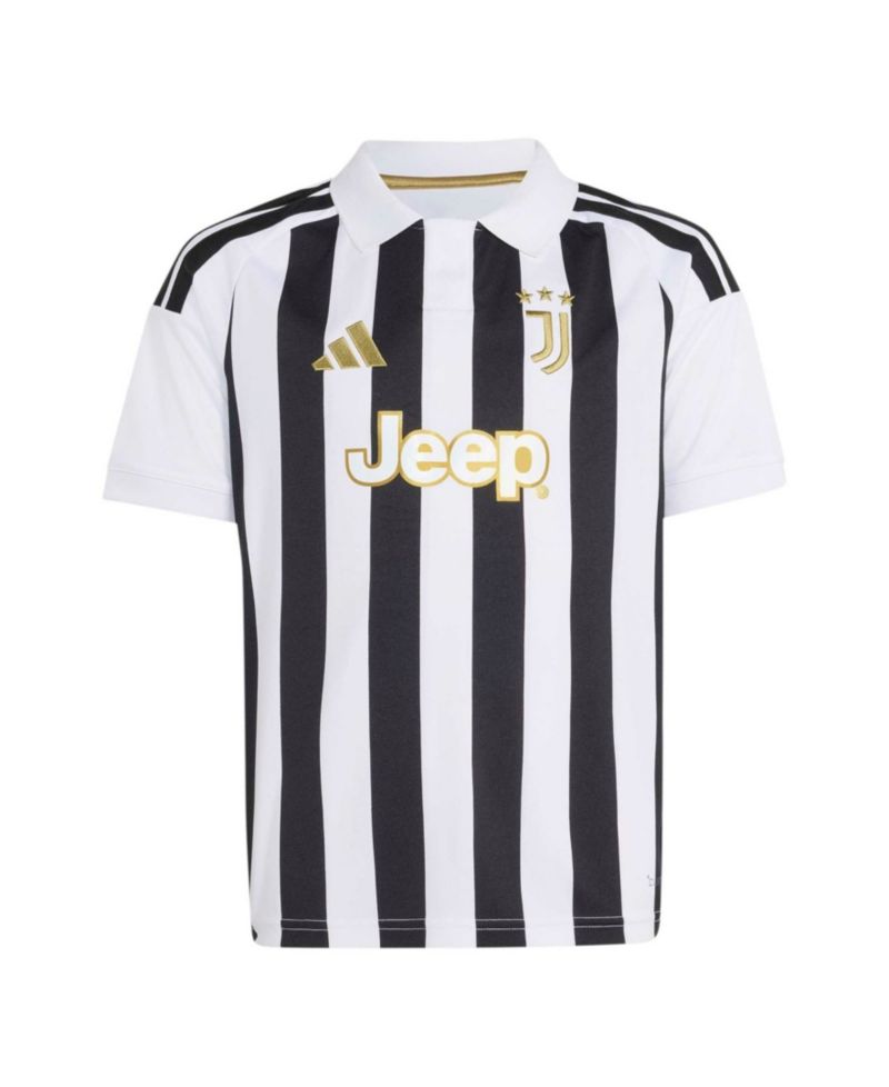 Big Boys and Girls White Juventus 2026/27 Home Replica Jersey