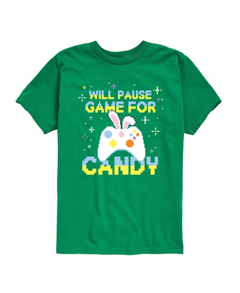 Boys' 8-20 Pause For Candy Short-Sleeve Graphic T-Shirt