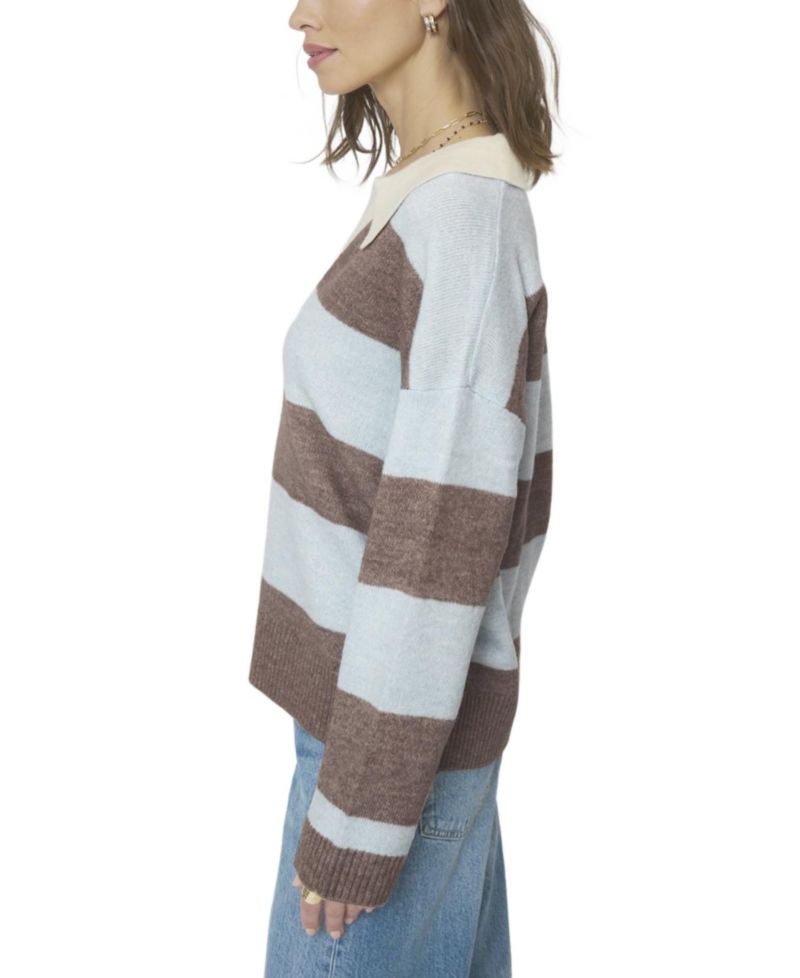 Women's Marley Striped Rugby Sweater