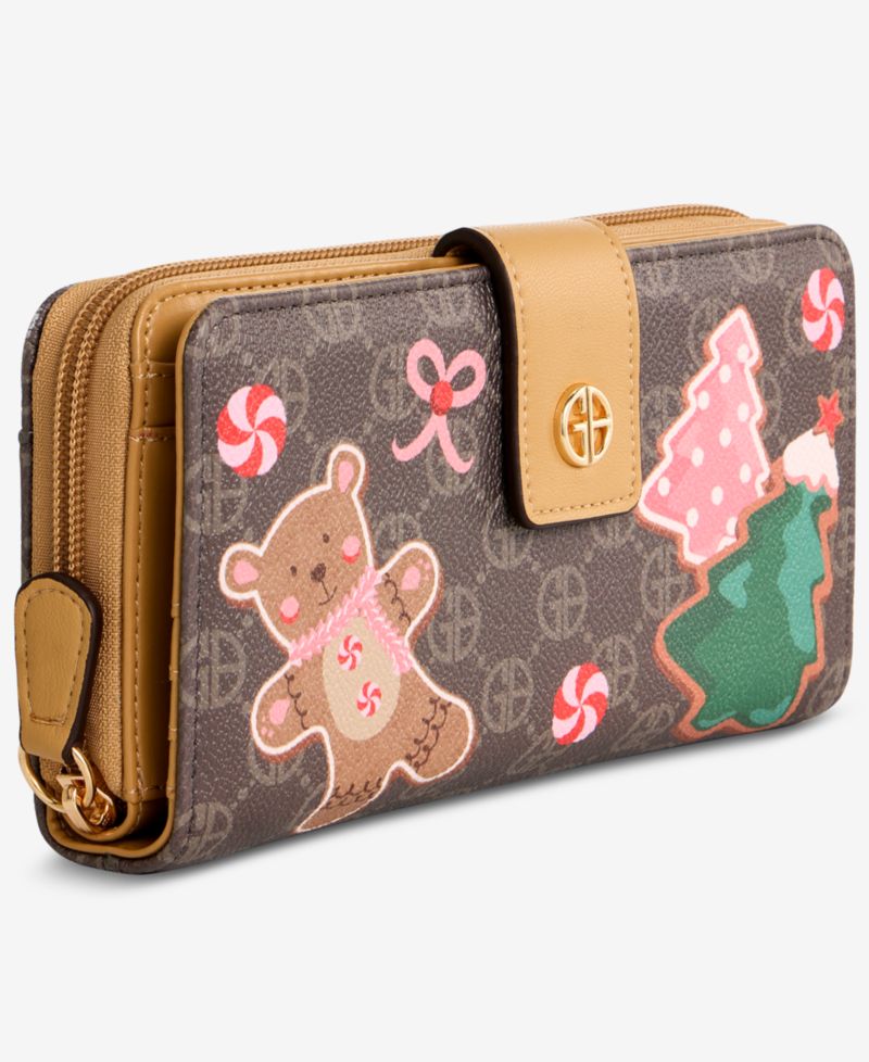 Gingerbread Bears All-in-One Wallet