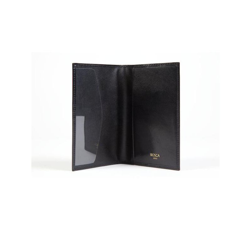 Men's Old Leather Passport Case