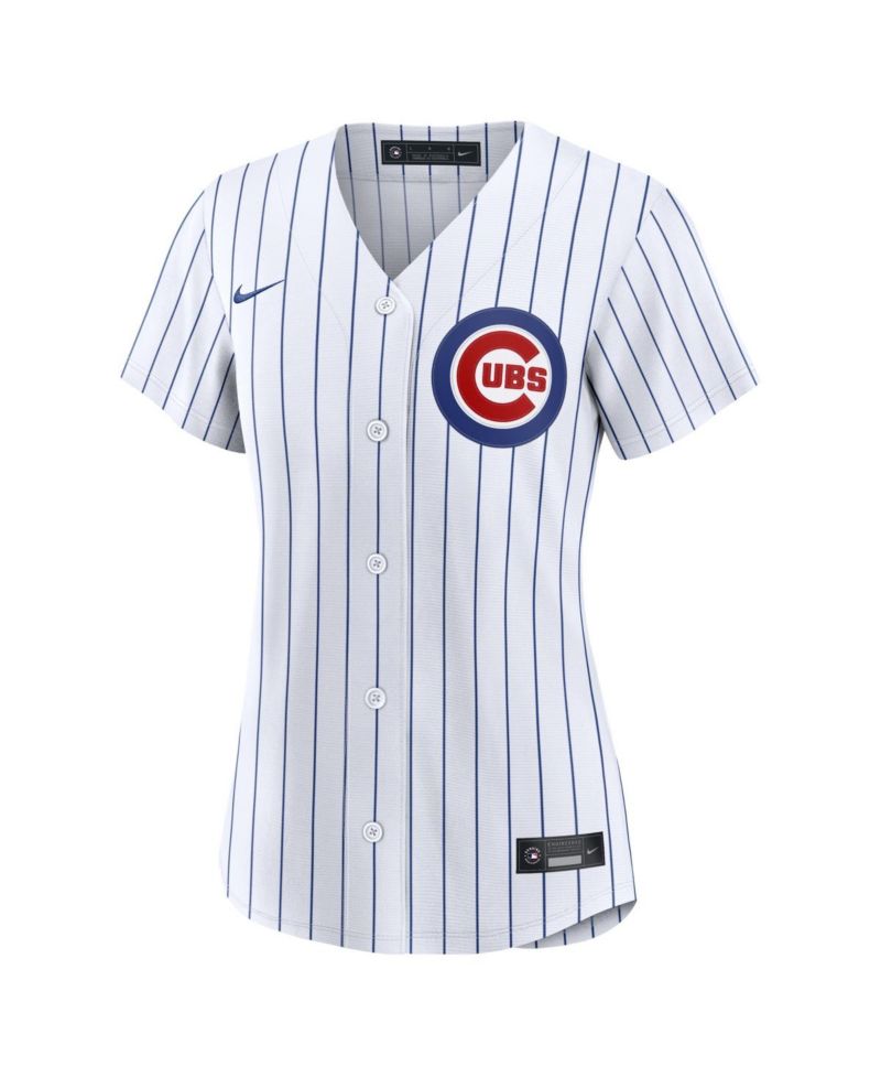 Women's White Chicago Cubs Home Replica Jersey