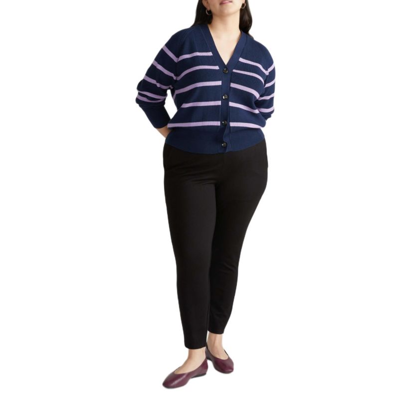 Women's Plus Size Minimalist Moro Pocket Signature Ponte Pants