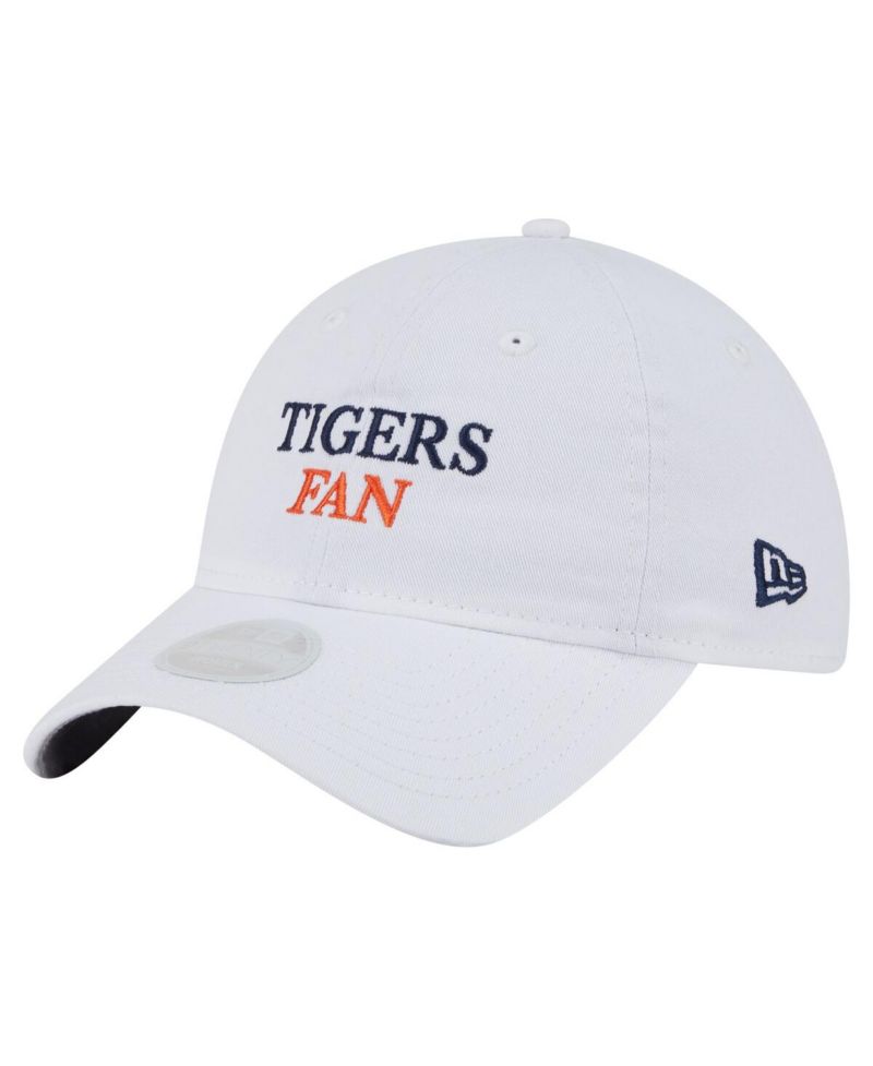 Women's White Detroit Tigers Team Fan 9TWENTY Adjustable Hat