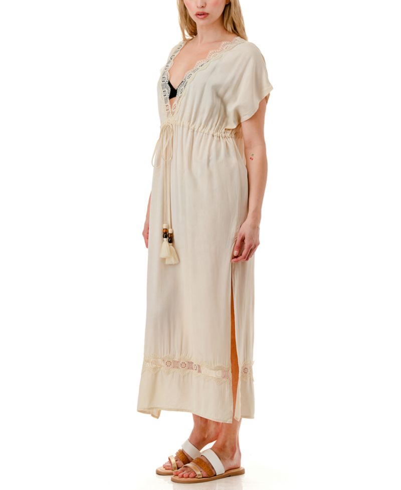 Women's Boho Swim Cover-Up Dress