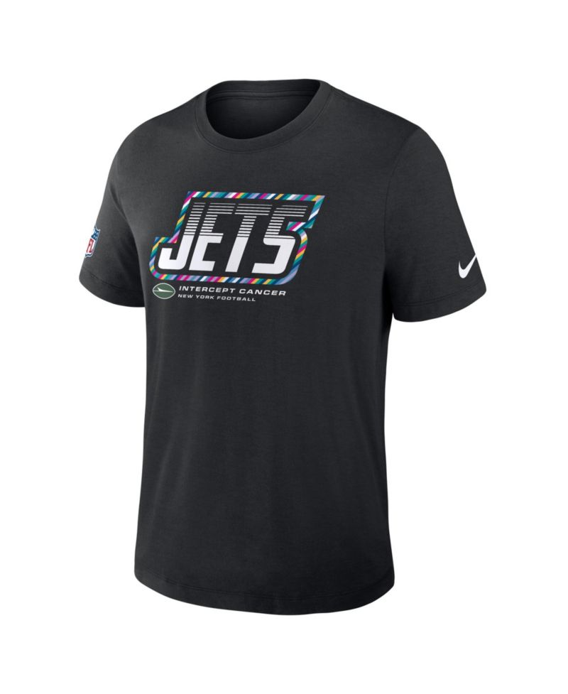 Men's Black New York Jets 2026 NFL Cruical Catch Sideline Dri-Fit T-Shirt