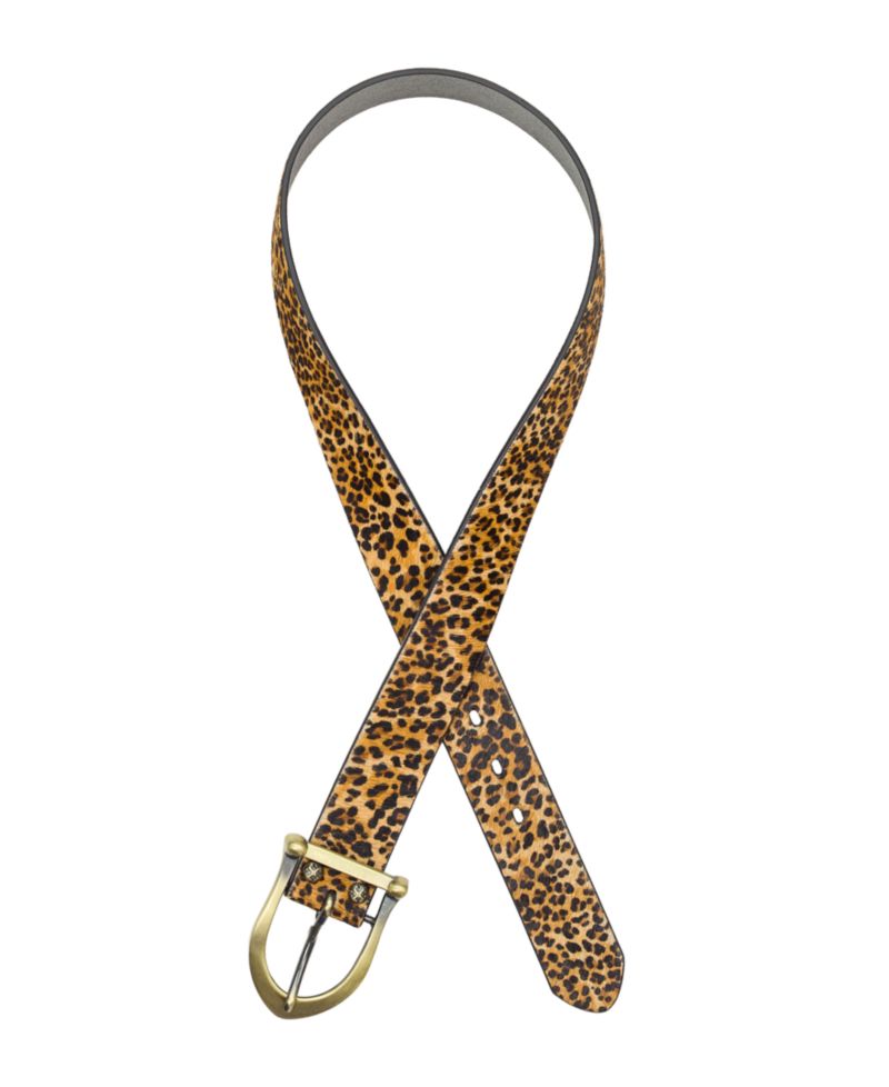 Bergen Exotics Burnished Suede Belt